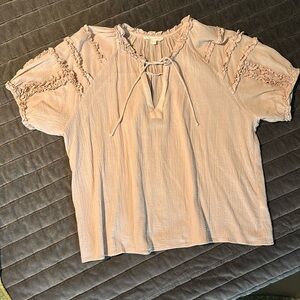 Summer gauze top